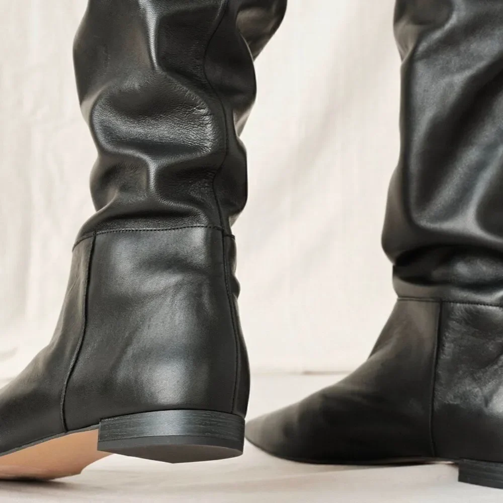 Free People Hawley Pointed Toe To-The-Knee Boot.